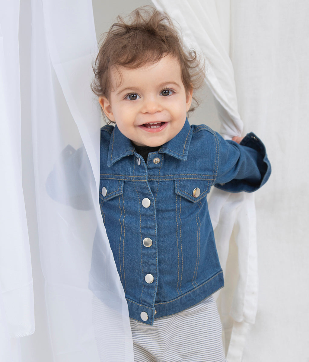 100% Cotone Giacca di Jeans - Italia (3M-5A)