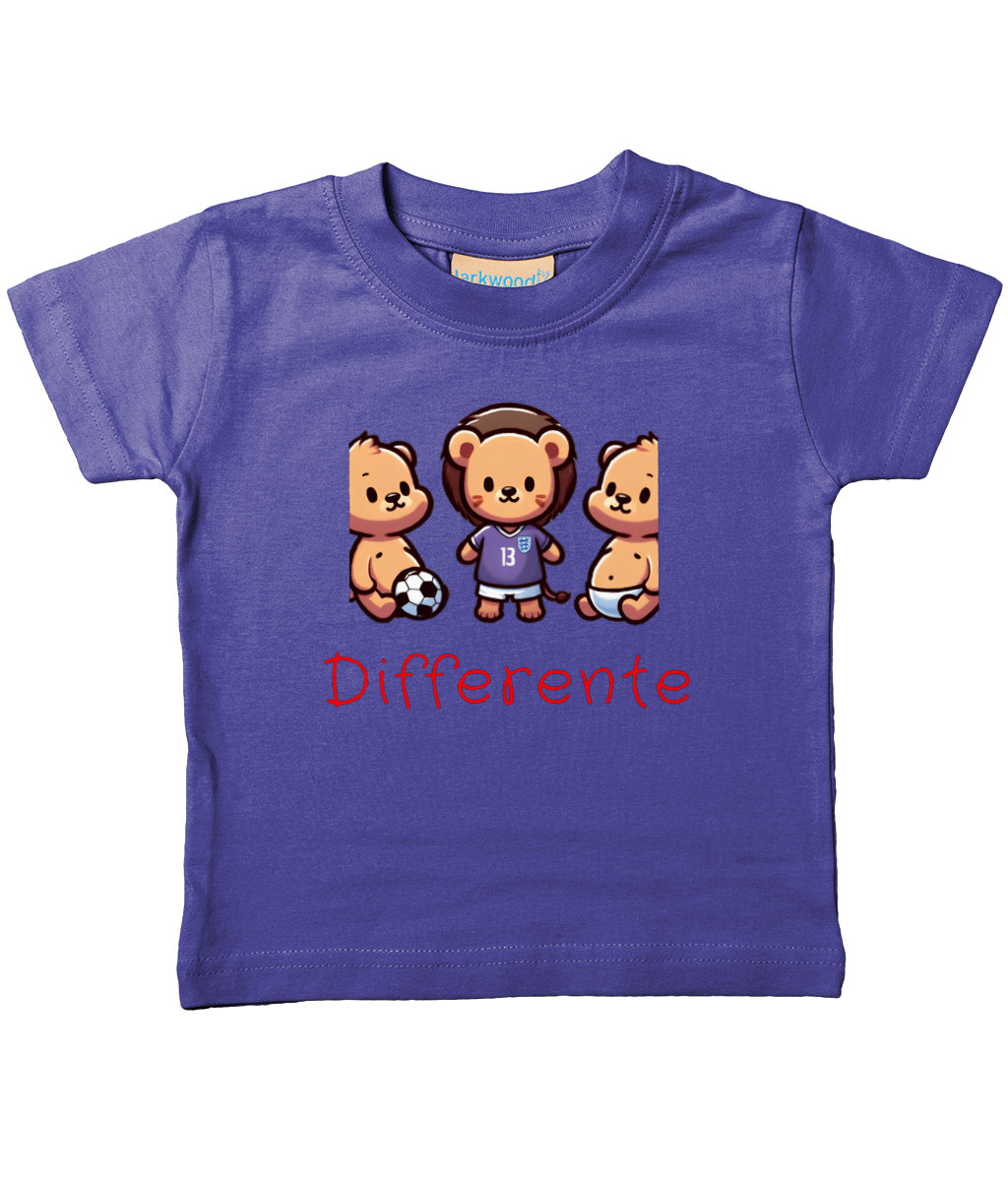 Baby T-Shirt - Differente Viola - Piccolo Tifoso