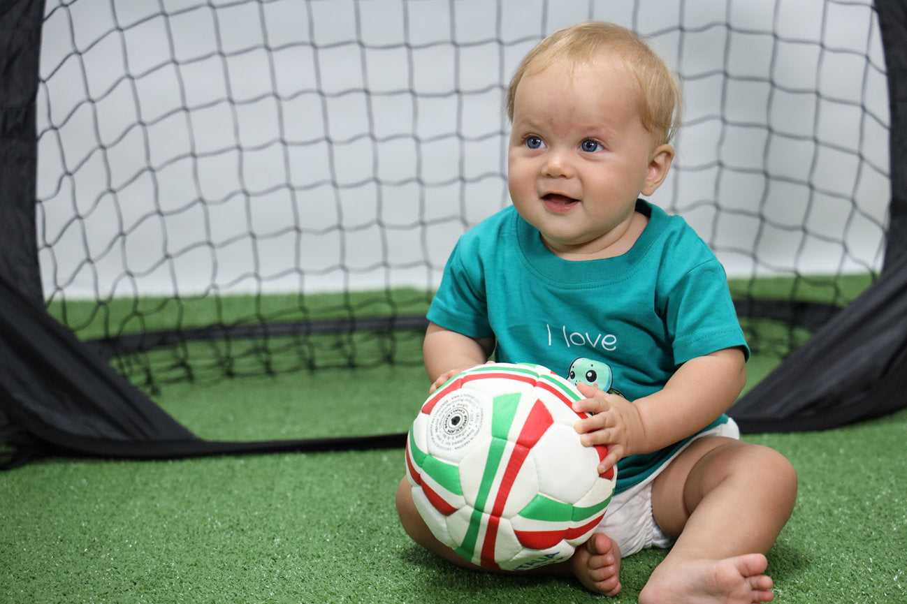 100% Cotone Maglietta per bambini - I love soccer (NN-4A)