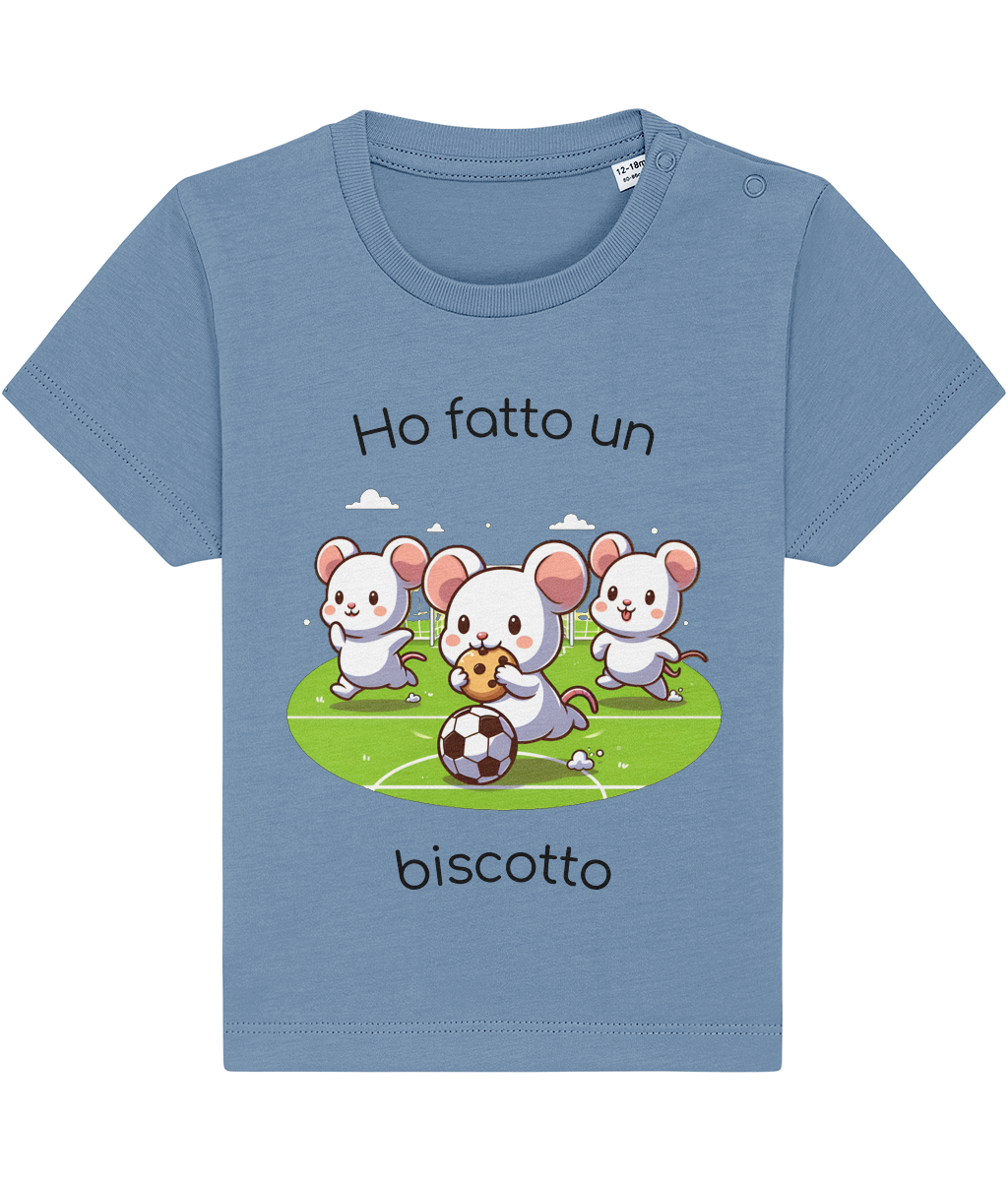 Baby T-Shirt - Ho fatto un biscotto - Piccolo Tifoso