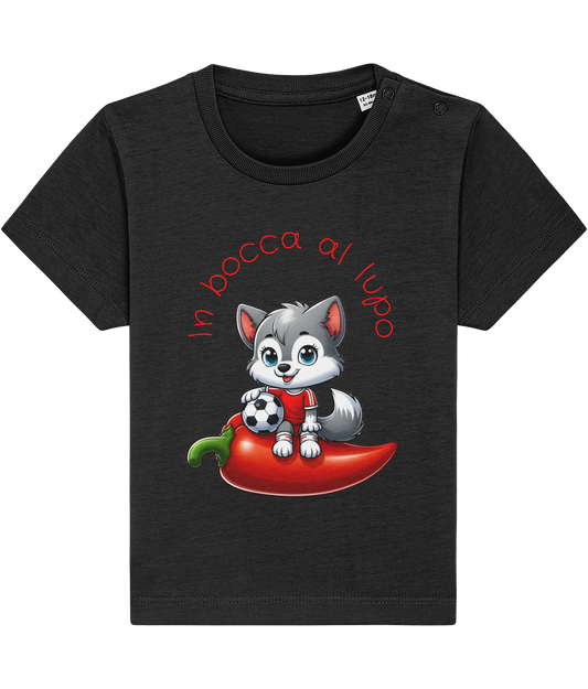 Baby T-shirt - In bocca al lupo - Piccolo Tifoso