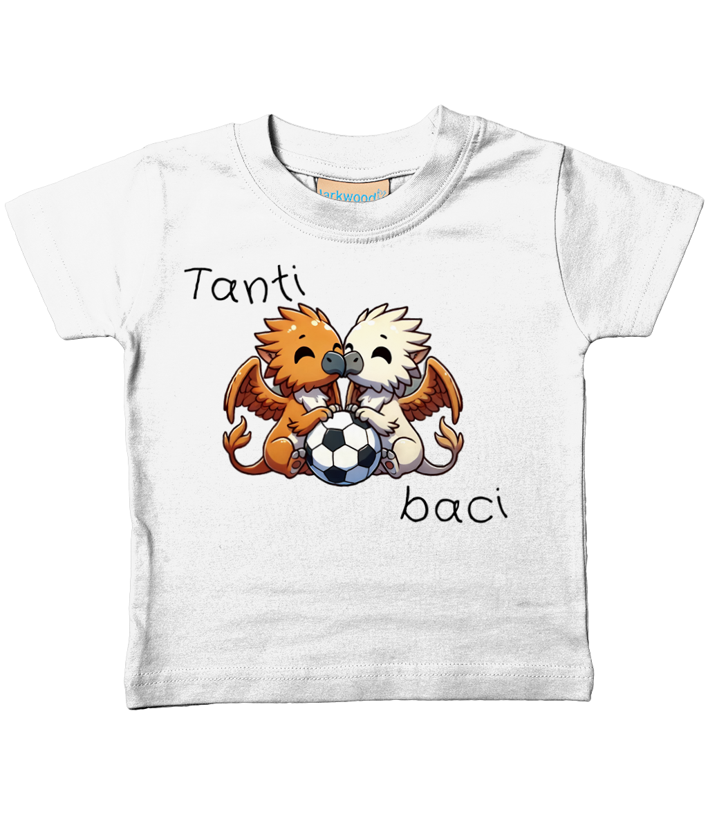 Baby T-Shirt - Tanti baci - Piccolo Tifoso