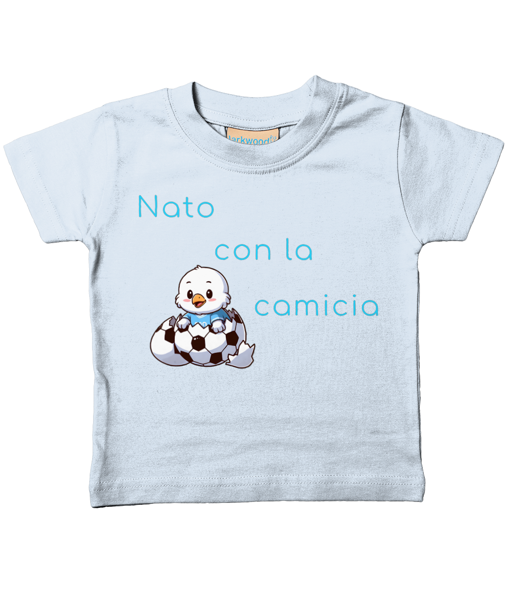 Baby T-Shirt - Nato con la camicia - Piccolo Tifoso