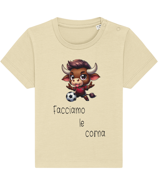 Baby T-Shirt - Facciamo le corna - Piccolo Tifoso