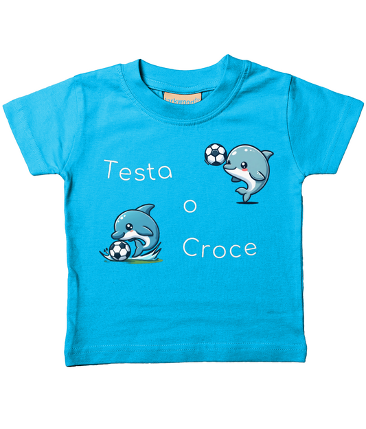 Baby T-Shirt - Testa o Croce - Piccolo Tifoso