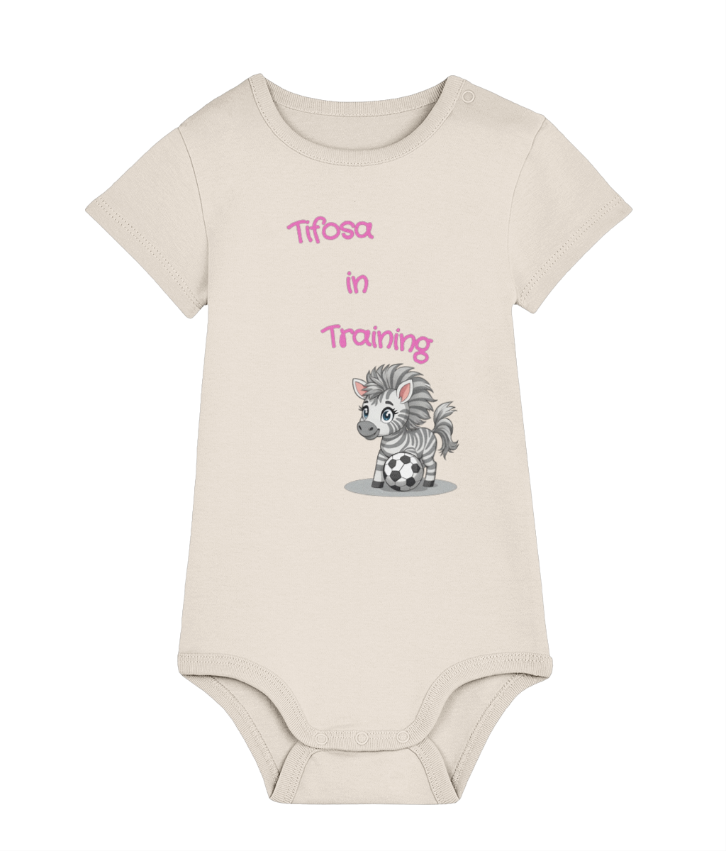 Baby Bodysuit - Tifosa in Training (NB-24M) - Piccolo Tifoso