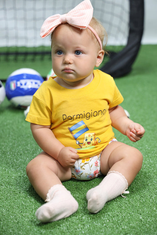 100% Cotton Baby T-Shirt - Parmigiano (NB-6Y)