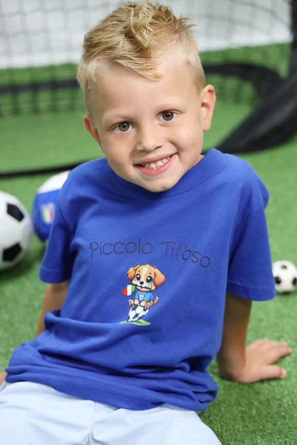 100% Cotton Baby T-Shirt - Piccolo Tifoso (NB-6Y)
