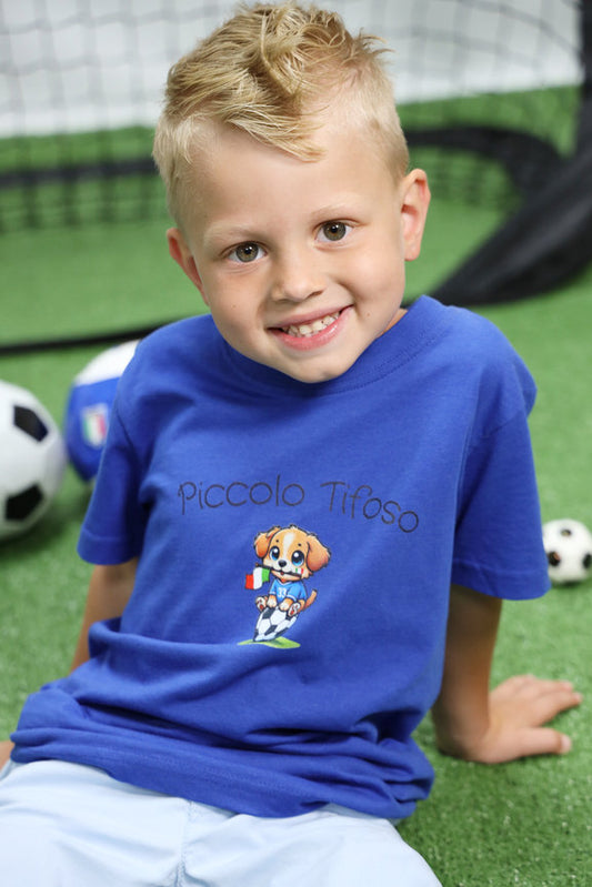100% Cotton Baby T-Shirt - Piccolo Tifoso (NB-6Y)