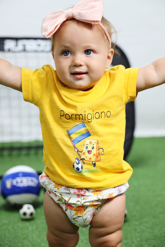 100% Cotton Baby T-Shirt - Parmigiano (NB-6Y)