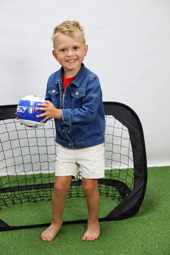 100% Cotone Giacca di Jeans - Italia (3M-5A)