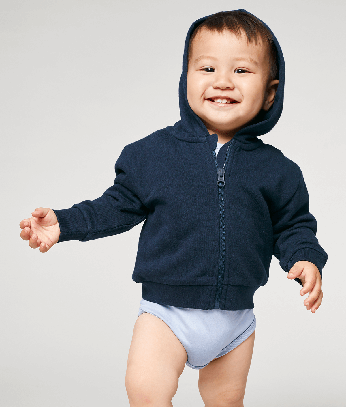 Cotone Felpa con cappuccio per bambini - Famiglia (6M-36M)