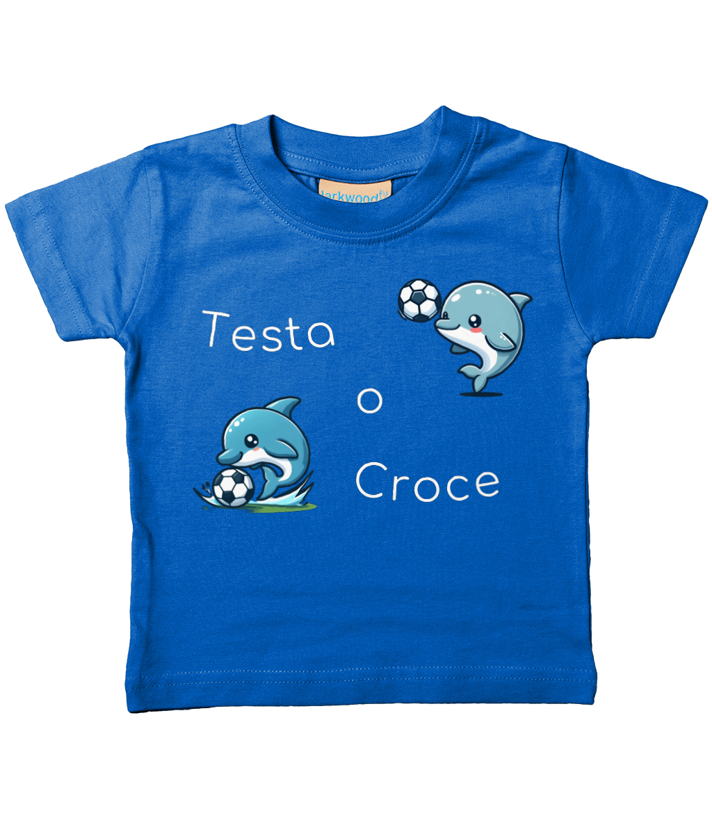 Baby T-Shirt - Testa o Croce - Piccolo Tifoso