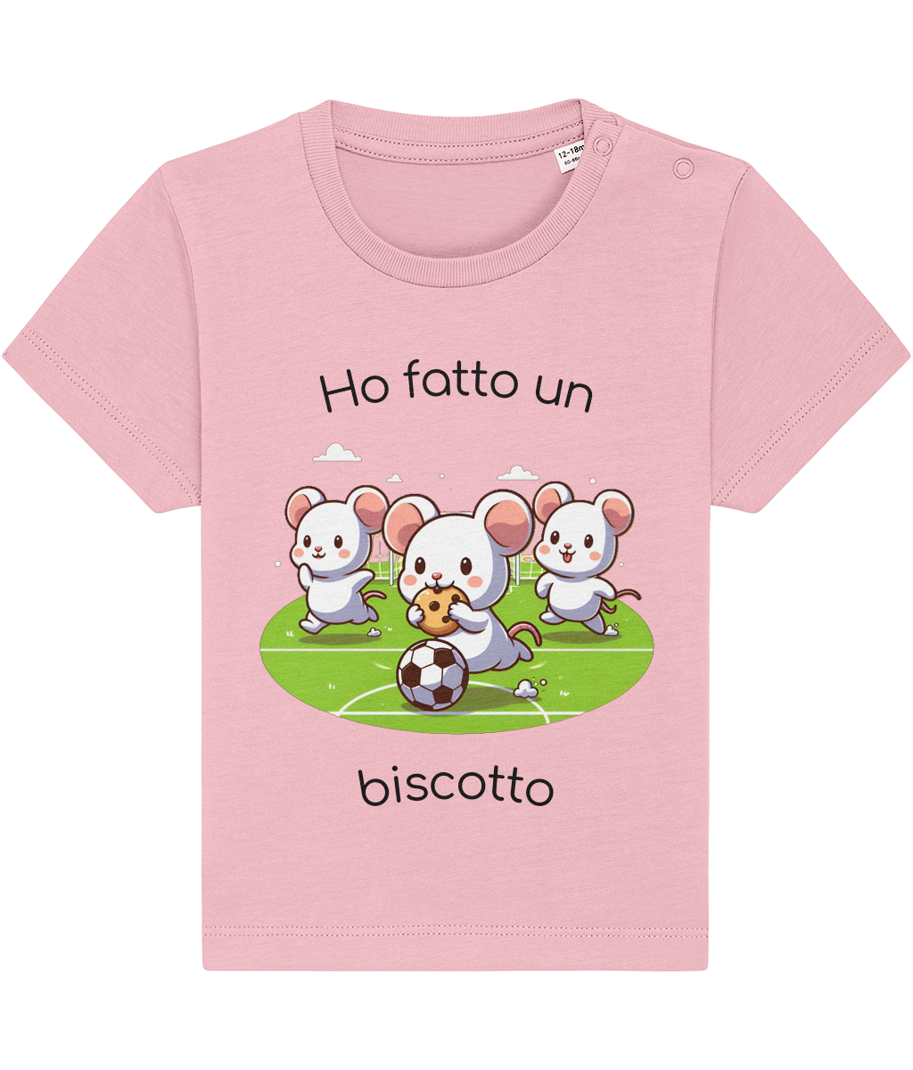 Baby T-Shirt - Ho fatto un biscotto - Piccolo Tifoso