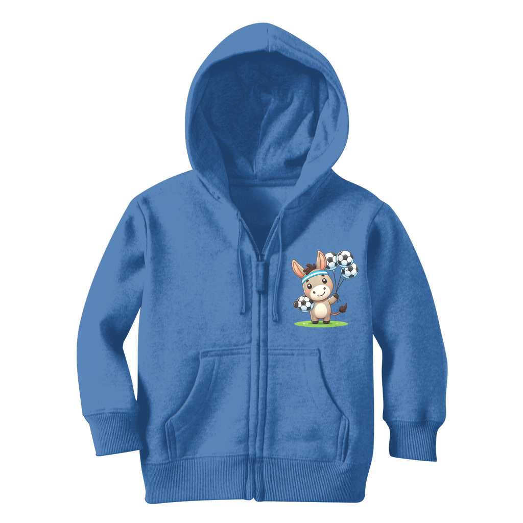 Children's Hoodie - Asinello con palloncini