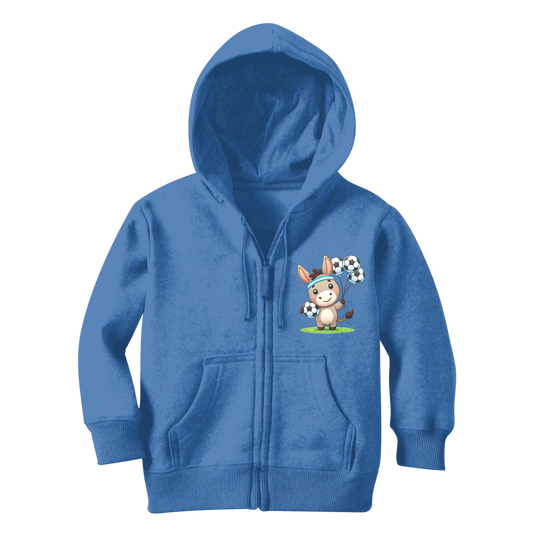 Children's Hoodie - Asinello con palloncini