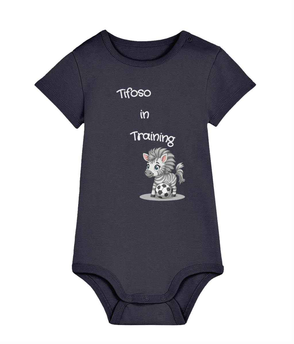 Baby Bodysuit - Tifoso in Training (NB-24M) - Piccolo Tifoso