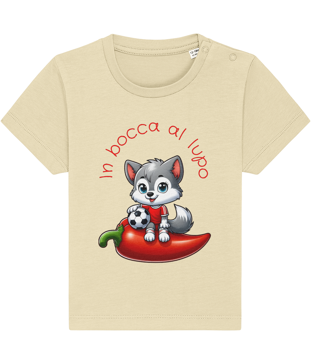 Baby T-shirt - In bocca al lupo - Piccolo Tifoso