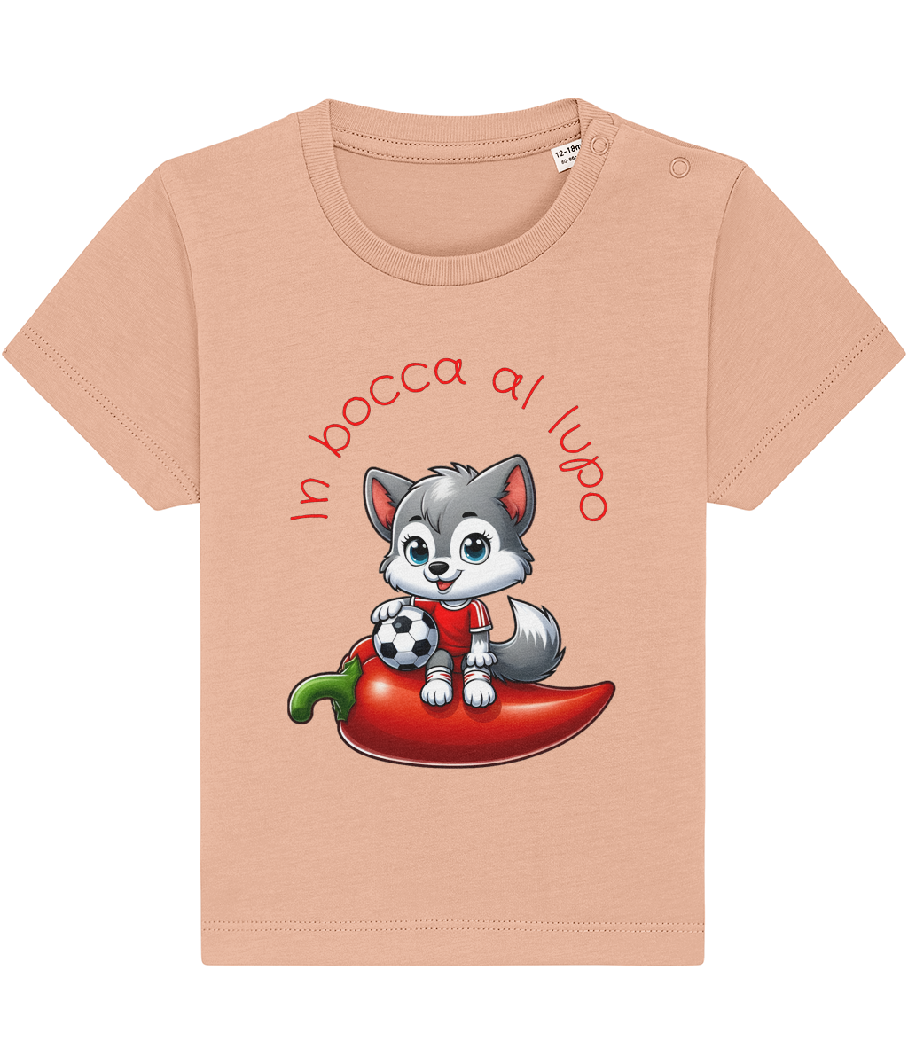 Baby T-shirt - In bocca al lupo - Piccolo Tifoso