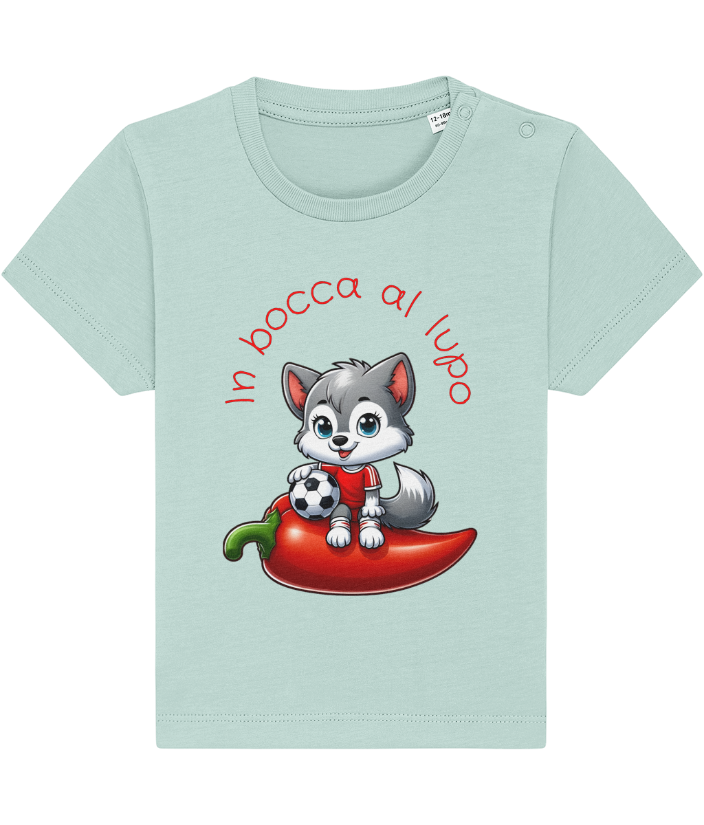 Baby T-shirt - In bocca al lupo - Piccolo Tifoso